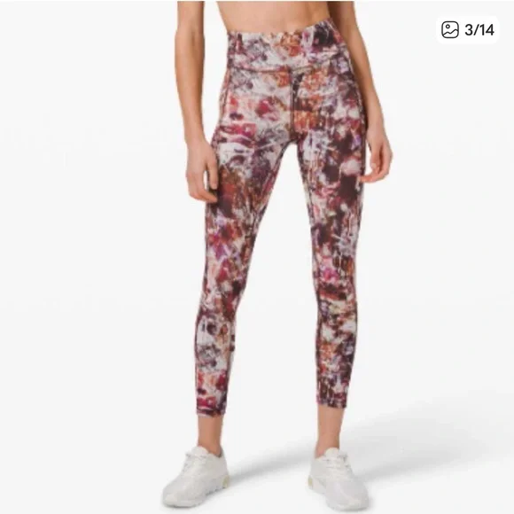 Lululemon - Wunder train High Rise Tight 25" in Urbantricity - Picture 1 of 9